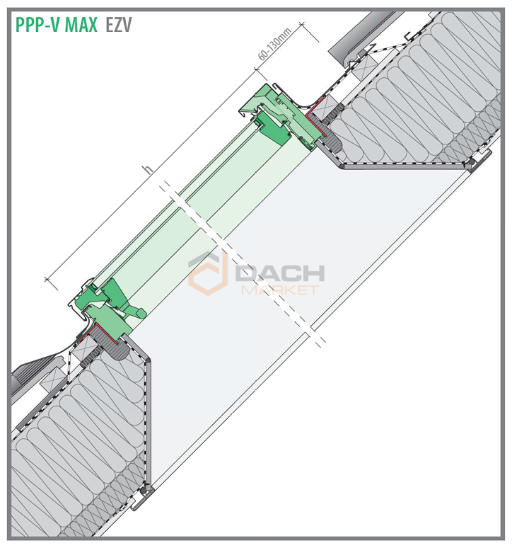 Okno dachowe Fakro PPP-X MAX P50 ACMX